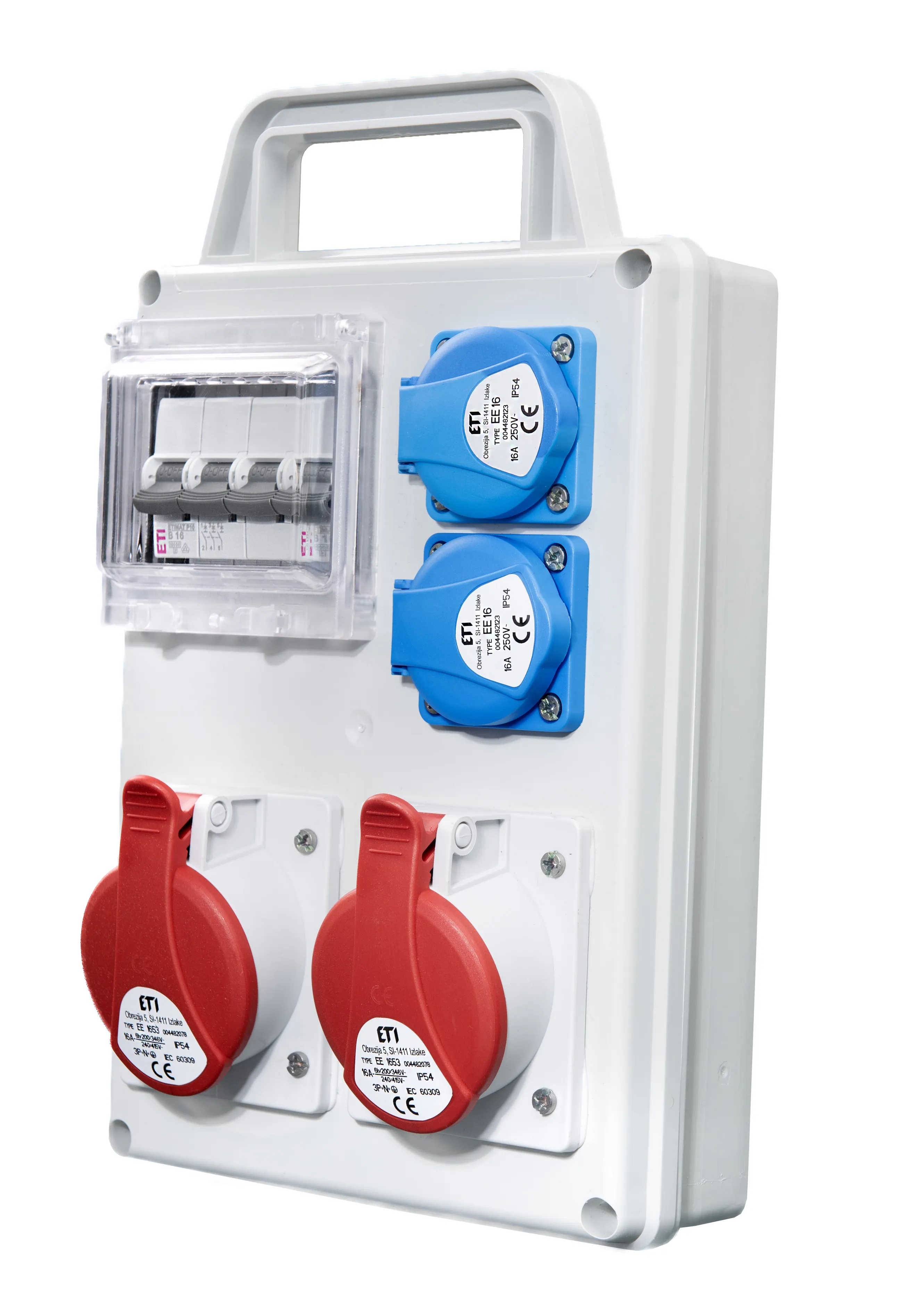 Assemblied distribution box EDS4D 2/2 16 C 001105826