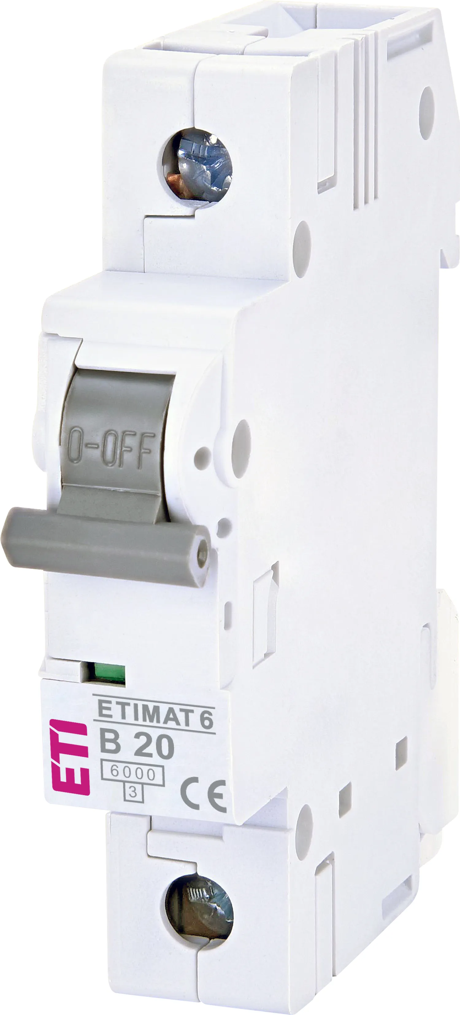 Miniature circuit breaker ETIMAT 6 1p B20 002111517