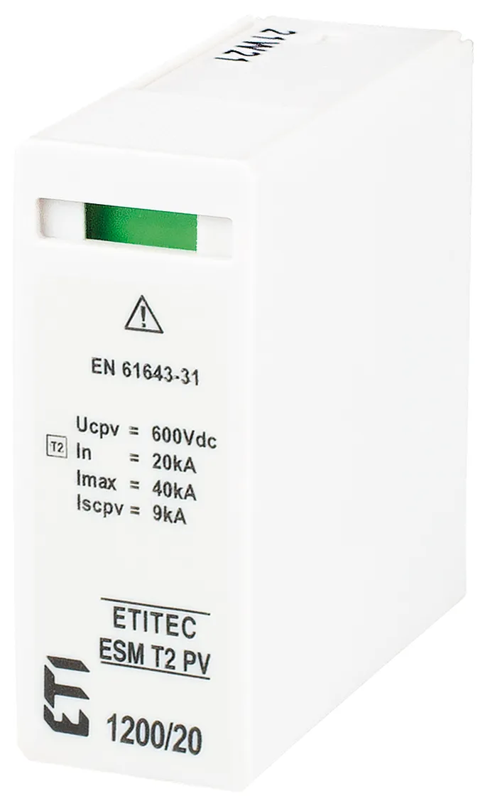 Surge arrester MOD. ESM T2 PV 750/15 S 002440686