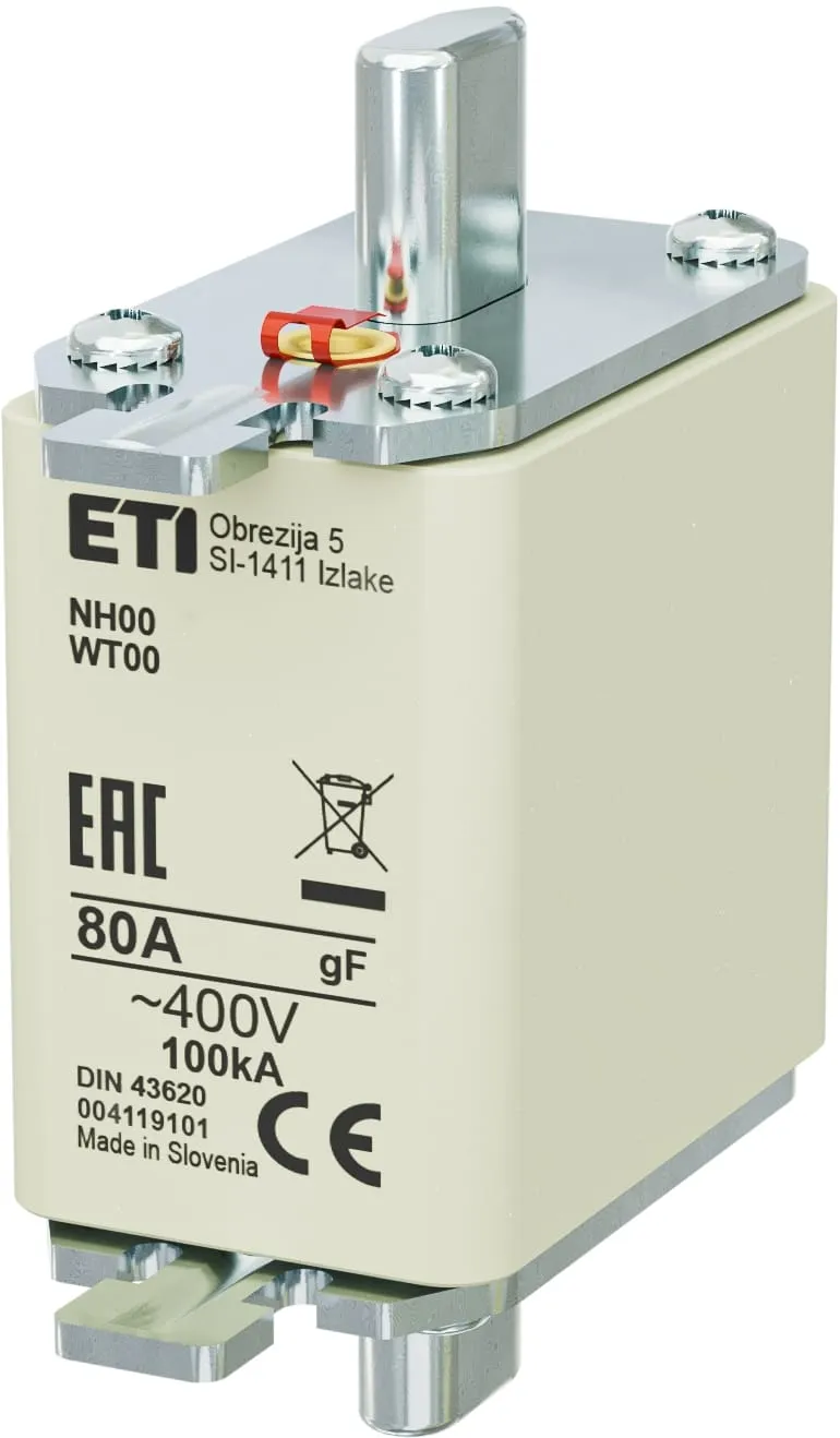 Fuse link NH00 gF 80A/400V 004119101