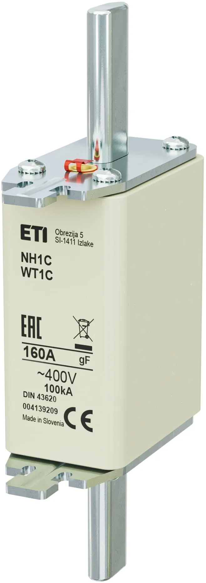 Fuse link NH1C gF 160A/400V 004139209