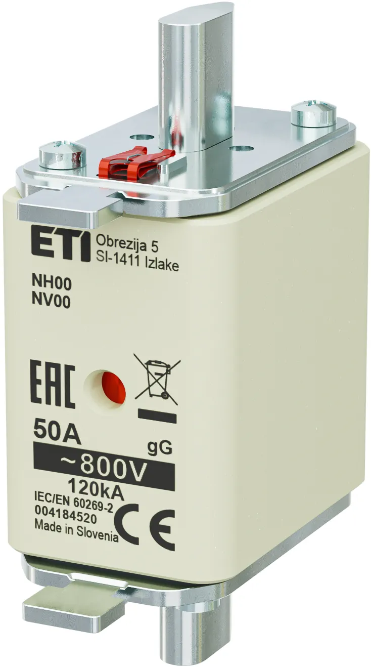 Fuse link NH00 gG 50A/800V 004184520