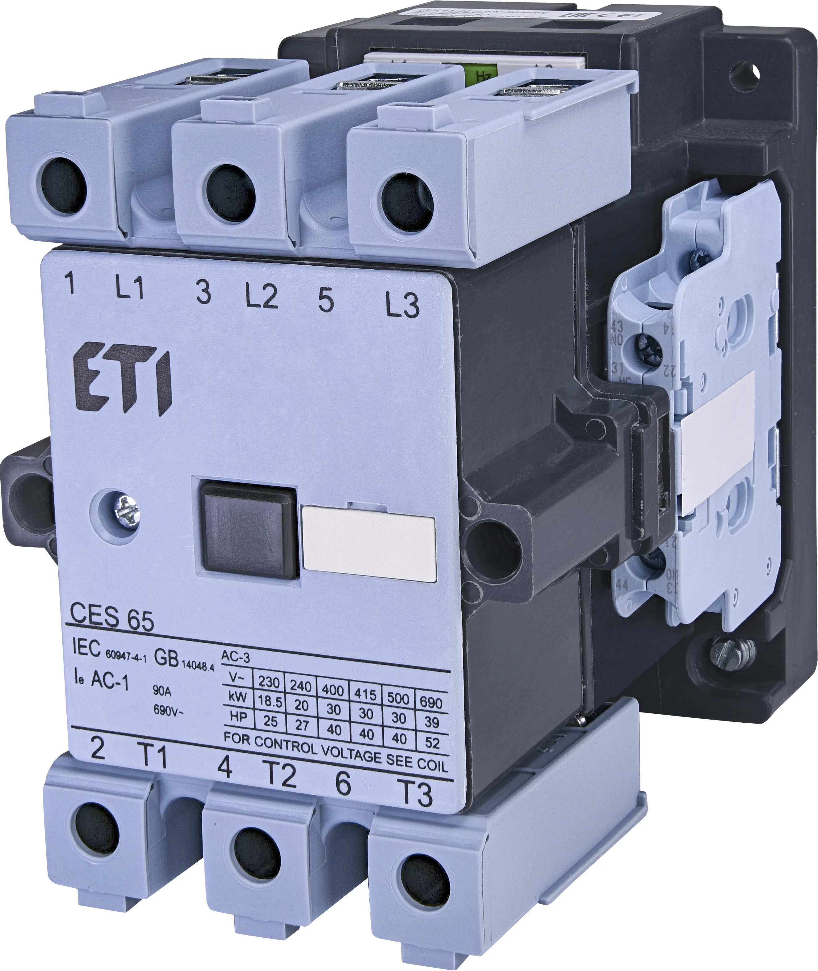 Motor contactor CES 65.22-24V-50/60Hz 004646561
