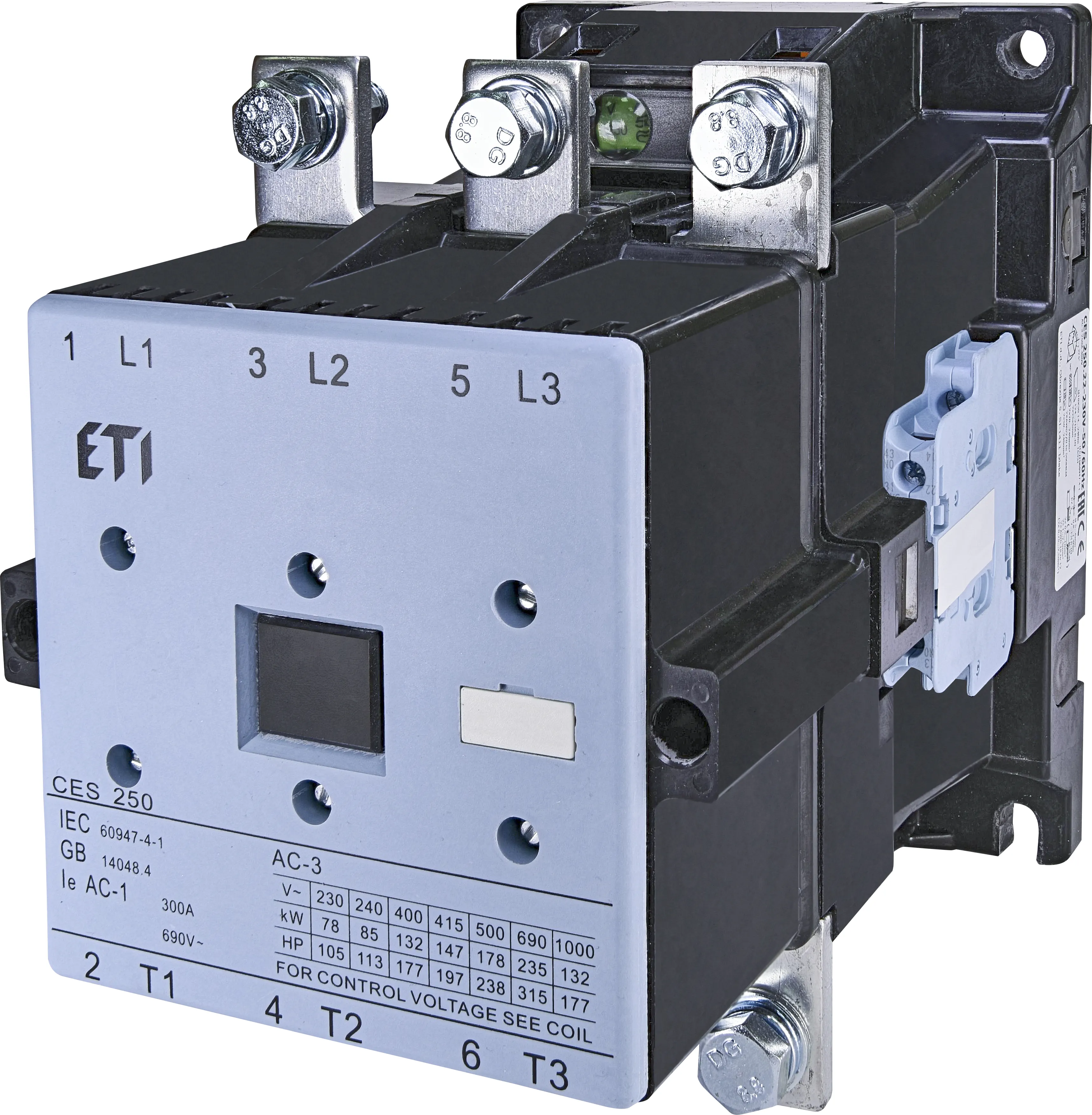 Motor contactor CES 250.22-230V-50/60Hz 004646571