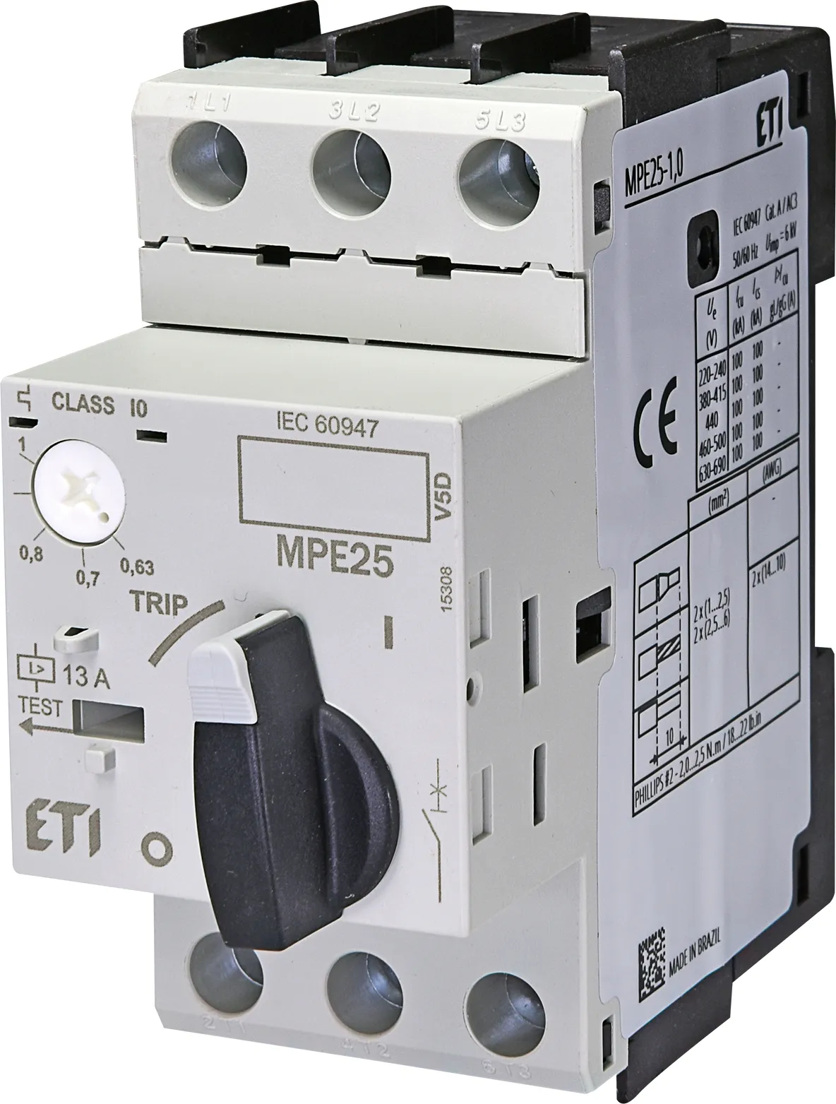 Mot.protec.circuit breaker MPE25-1,0 004648005