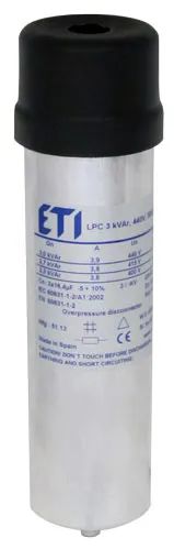 Capacitor LPC 4 kVAr, 440V, 50Hz 004656712