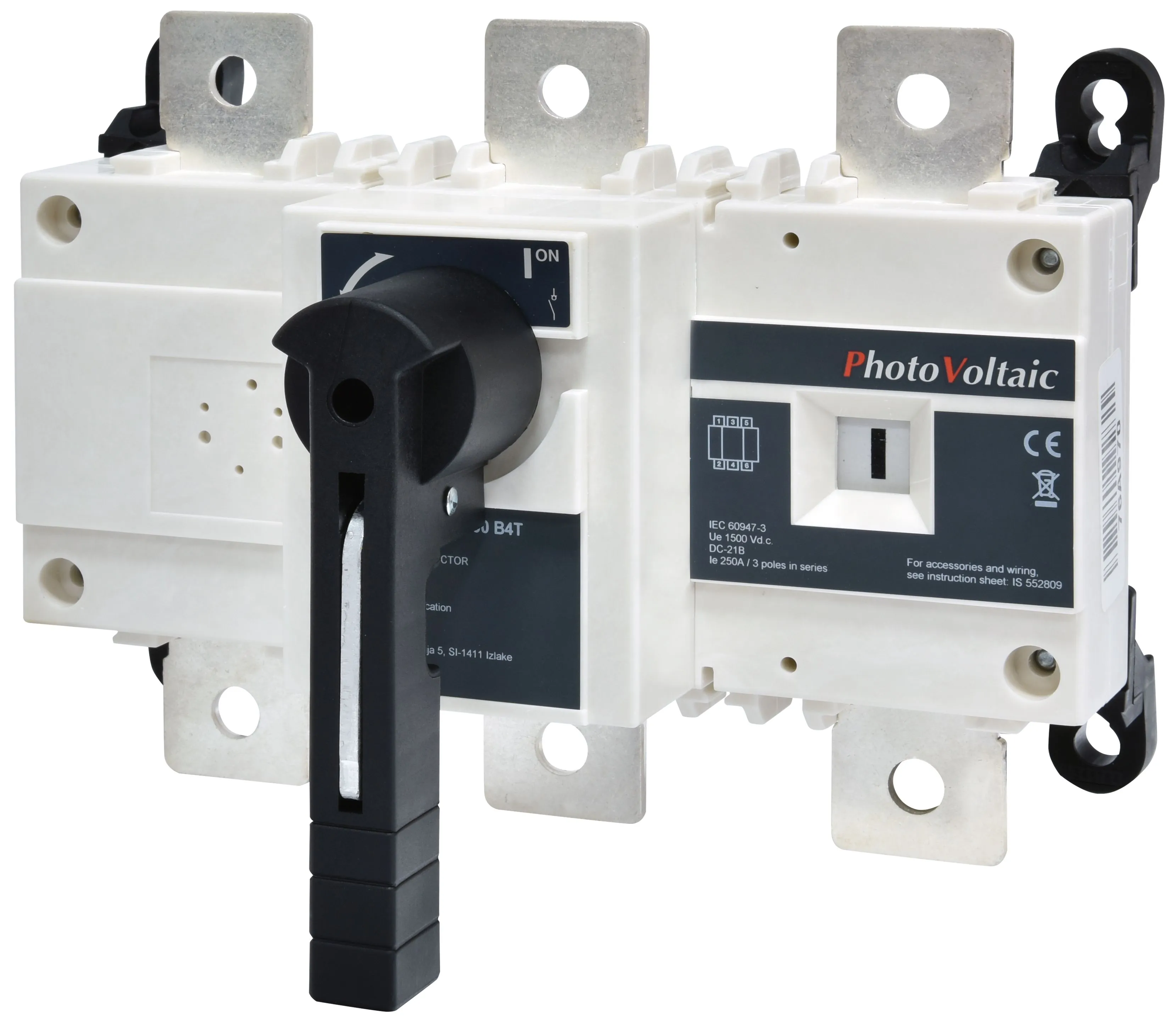 Switch disconnector PV LBS 250 3P DC1500 B4T 004661992