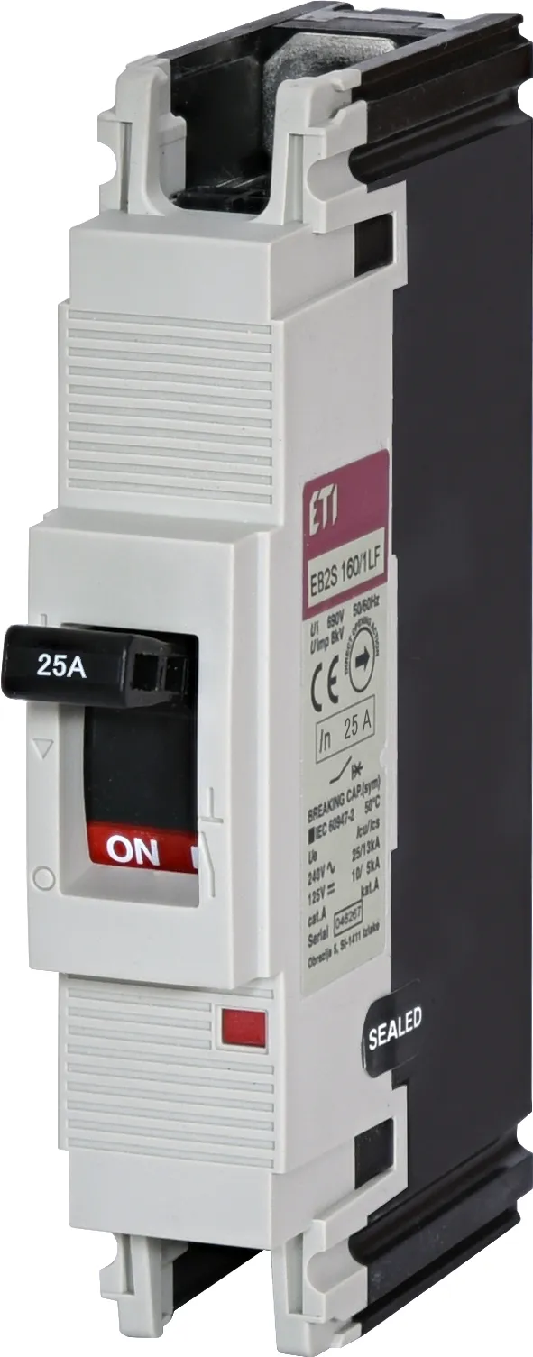 Molded Case Circuit Breaker EB2S 160/1LF 25A 1p 004671003